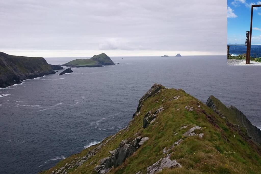 ポートマギーSkellig View Bluebell Rose & The Kerry Cliffsアパートメント エクステリア 写真